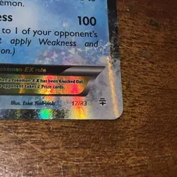 Pokemon TCG Pokemon TCG Mega-Blastoise-EX Generations 18/83Holo Rare NM/M - Image 5