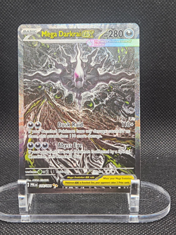 Pokemon TCG Pitch Black Mega Darkrai EX 116/084 SIR - Image 1