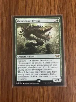 MTG Omnivorous Flytrap DSK 0192 Rare EN 2024 Wizards of the Coast - Image 1