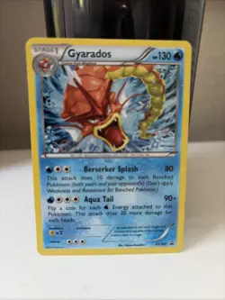 Pokemon Gyarados XY109 Stage 1 Holo Promo XY English 2016 HP 130 Shiny Holo - Image 1
