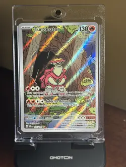 Turtonator 146/142 Holo Illustration Rare Stellar Crown SV Pokemon TCG - Image 1