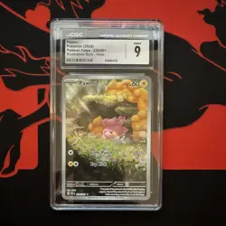 Pokemon TCG Pawmi 226/091 SV: Paldean Fates Illustration Rare Holo CGC - Image 1