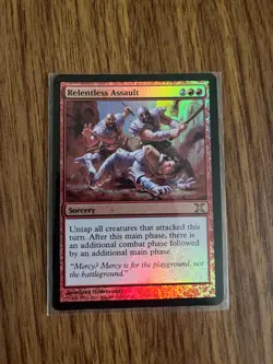 MTG Relentless Assault X 225/383 Rare Holo EN - Image 1