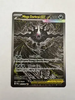 Mega Darkrai Ex Special Illustration Rare Pokemon TCG Pitch Black 116/084 NM - Image 1