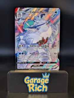 Ice Rider Calyrex VMAX TG15/TG30 Astral Radiance Trainer Gallery Pokemon TCG NM+ - Image 1
