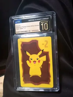 Pikachu Promo Rare Korean Graded Pristine CGC 10 Safari Pokemon - Image 1