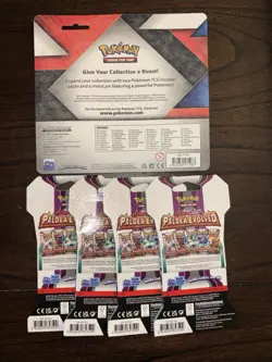 Pokemon SwSh Blister 2 Pack Latias Pin & 4 Paldea Evo Sleeved Booster - Image 2