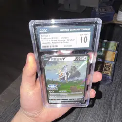 Pokemon Arceus V 125/S-P Sword & Shield Promos Holo Promo Chinese CGC 10 2022 - Image 1