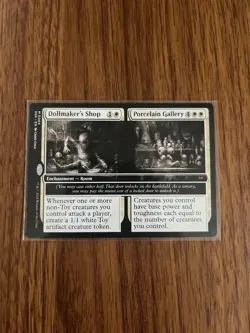 MTG Dollmaker's Shop Porcelain Gallery MH1 M0004 Double Faced Rare EN - Image 1