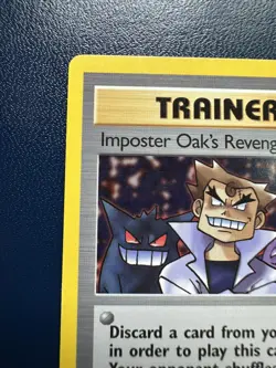 Imposter Oak's Revenge 76/82 - Pokemon Team Rocket LP - Image 2