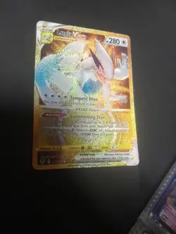 Lugia VSTAR Gold Secret Rare Pokemon TCG Silver Tempest 211/195 SWSH New - Image 2