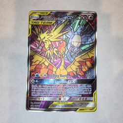 Moltres & Zapdos & Articuno GX SM210 TAG TEAM Full Art Holo Promo English NM/M - Image 1
