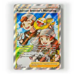Pokemon - Pokemon Breeder's Nurturing - 188/189 - Darkness Ablaze - Full Art - Image 1