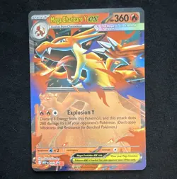 Pokemon TCG Mega Charizard Y EX 030 Promo Holo 360HP EN - Image 1