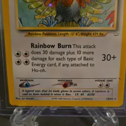 The Pokemon Company Ho-oh 18/64 Neo Revelation Rare Regular 90 HP ENG Unlimited - Image 3