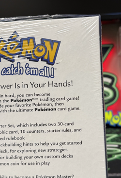 1999 Pokemon WOTC Starter Gift Box - Factory Sealed - Image 5