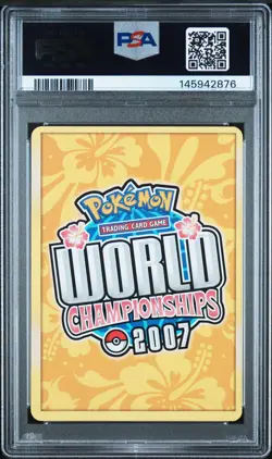 Jolteon Star 2007 Pokemon World Championships Promo #101 (Tom Roos) PSA 7 - Image 2