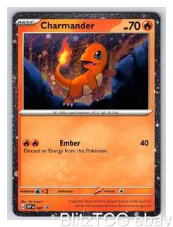 Charmander (Cosmos Holo) SVP 047 Scarlet & Violet Promo Pokemon Promo NM/M - Image 1