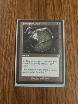 MTG Springleaf Drum 55 Modern Horizons 2 Rare EN - Image 1