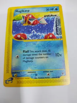 MINT MAGIKARP 2002 Pokemon Vintage # 118/165 Expedition E-Reader Non Holo - Image 1