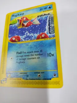 MINT MAGIKARP 2002 Pokemon Vintage # 118/165 Expedition E-Reader Non Holo - Image 2
