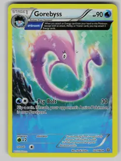 Gorebyss 52/160 Rare Primal Clash Pokemon Near Mint - Image 1