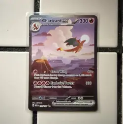 The Pokemon Company Charizard ex 199/165 SV 151 SIR Holo English 330HP - Image 1