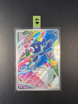 Pokemon First Partner Illustration Collection Popplio 045 30th Anniversary - Image 3