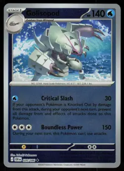 Golisopod 026/086 Uncommon Chaos Rising Pokemon Reverse Holo Near Mint - Image 1