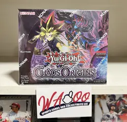 Yugioh TCG Chaos Origins English Factory Sealed Trading Card Booster Box - Image 1