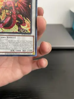 Konami Yu-Gi-Oh! TCG The Crimson King BLZD-EN036 1st Secret Foil EN - Image 2