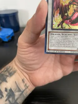 Konami Yu-Gi-Oh! TCG The Crimson King BLZD-EN036 1st Secret Foil EN - Image 3