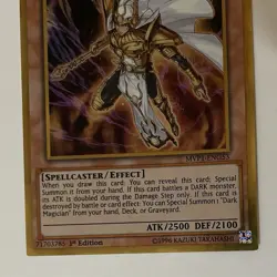 Yu-Gi-Oh! Palladium Oracle Mahad 1st Ed - Gold Secret Rare Holofoil - MVP1-EN053 - Image 3