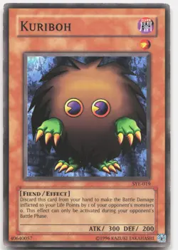 Kuriboh SYE-019 Common Starter Deck: Yugi Evolution Yu-Gi-Oh Unlimited Near Mint - Image 1