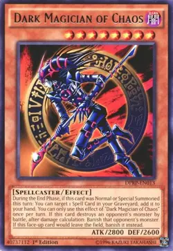 Dark Magician of Chaos DPRP-EN013: Rivals of the Pharaoh Yu-Gi-Oh 1st Ed NM - Image 3