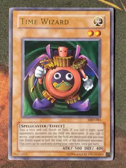 Yugioh Time Wizard MRD-065 Ultra Rare VLP/NM - Image 1