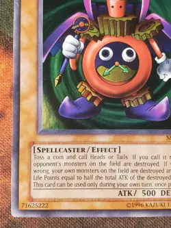 Yugioh Time Wizard MRD-065 Ultra Rare VLP/NM - Image 5