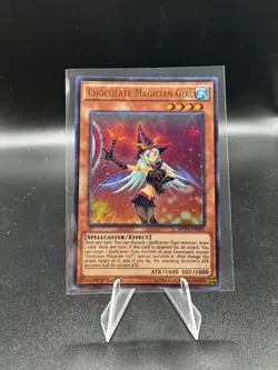 Yugioh Chocolate Magician Girl MVP1-EN052 Ultra Rare 1st Edition NM - Image 1