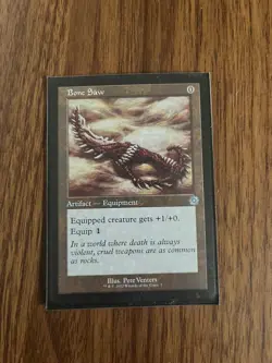 MTG Bone Saw 2022 Artifact Equipment Common English - Image 1