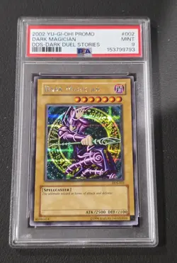 Yu-Gi-Oh! Dark Magician Prismatic Secret Dark Duel Stories Promo DDS-002 PSA 9 - Image 1