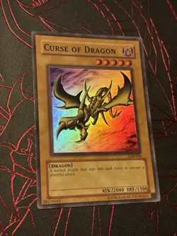 Yu-Gi-Oh! Curse Of Dragon, Super Rare, LOB-066 yugioh - Image 3