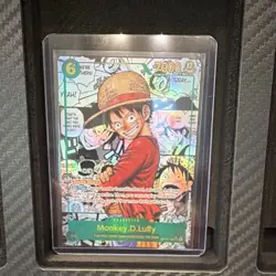 Monkey D. Luffy 2025 One Piece OP13 English Manga Alternate Art #118 - Image 1