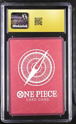 CGC 10 Pristine Monkey D. Luffy ST01-001 Shonen Jump January Issue One Piece - Image 2