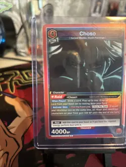 jujutsu kaisen union arena English vol2. UEXO2BT/JJK-3-062. Choso Rare holo. - Image 2