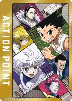 Hunter X Hunter Action Point Foil - UEPR /HTR-AP01 NM - Union Arena - Image 1