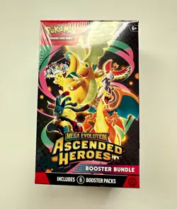 Pokemon TCG Mega Evolution—Ascended Heroes Booster Bundle Box 6 Packs - Image 1