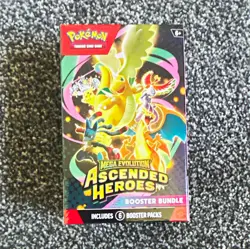 Pokemon TCG Mega Evolution—Ascended Heroes Booster Bundle Box 6 Packs Dragonite - Image 1