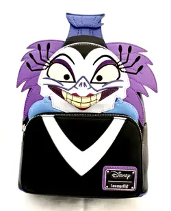 LOUNGEFLY DISNEY YZMA MINI BACKPACK NWT EMPEROR'S NEW GROOVE - Image 1