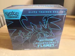 Pokemon TCG Phantasmal Flames ETB Factory Sealed - Image 1