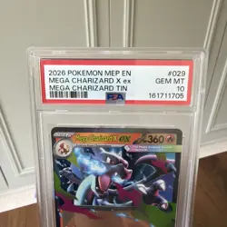 Mega Charizard X ex #029 Double Rare Promo PSA 10 - Image 3